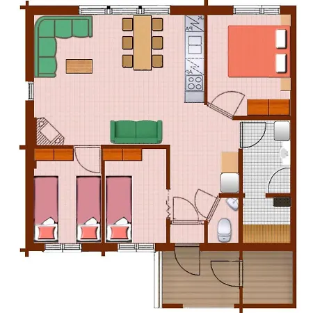 Дом отдыха Tunturituuli B By Interhome Саариселькя