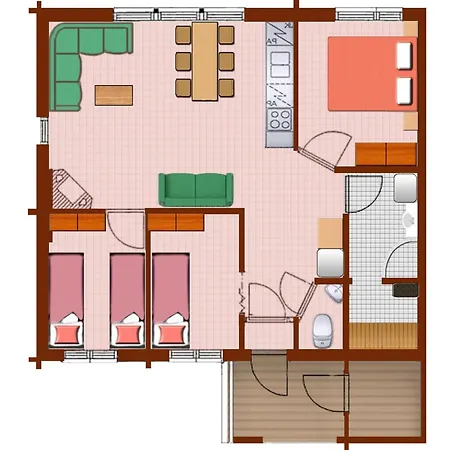 Tunturituuli B By Interhome * Saariselkä